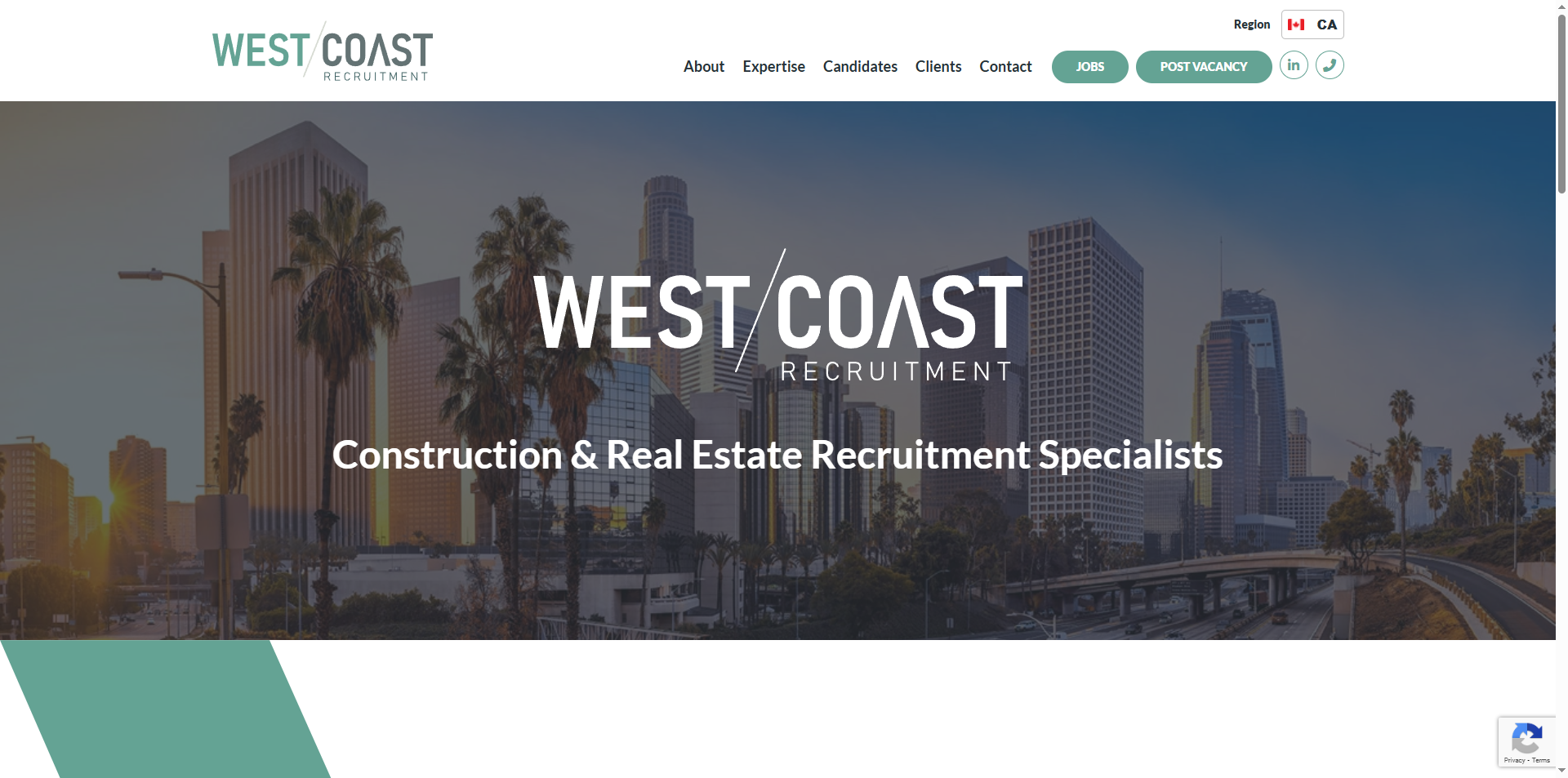 West Coast Recruitment Image