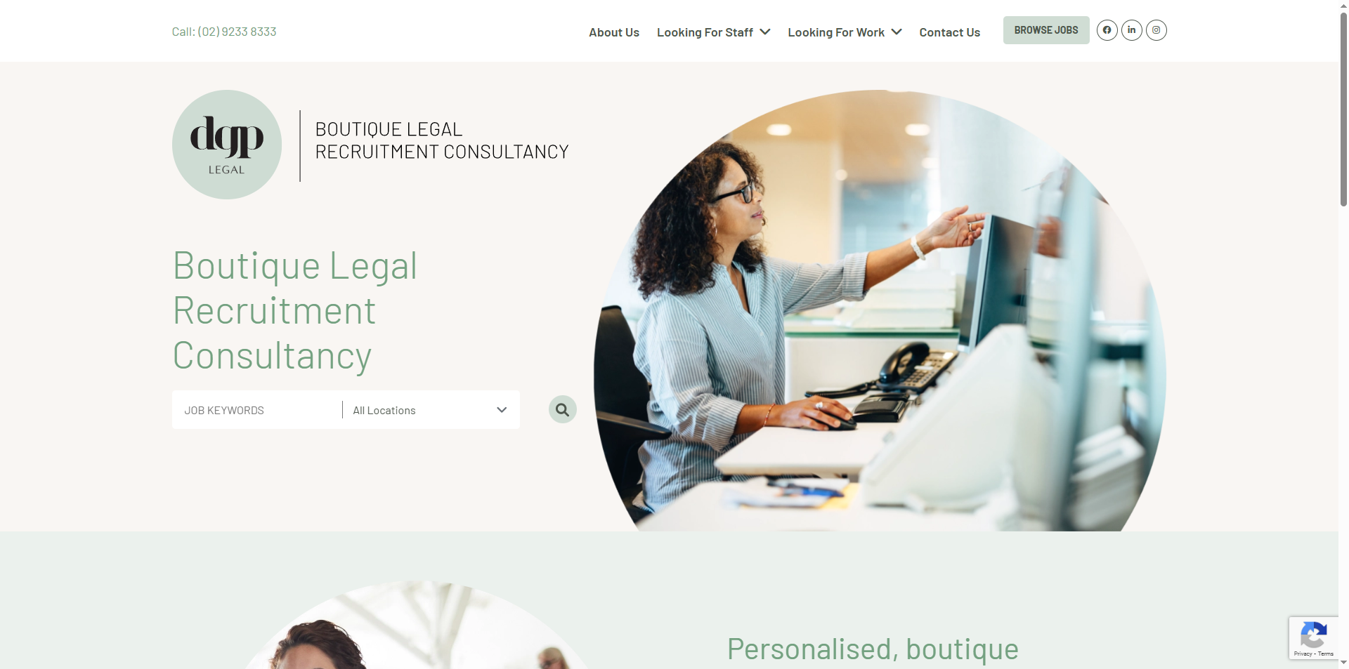 Boutique Legal Recruitment Consultancy Image